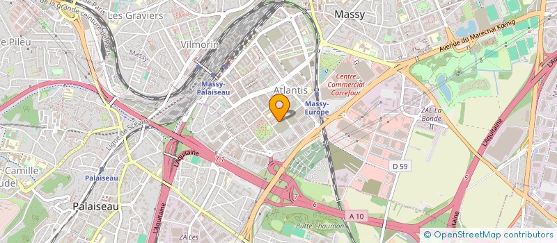 localisation de l'entreprise SO DRIVER à MASSY