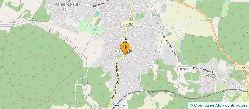 localisation de l'entreprise SO DRIVER 95  CHAUMONTEL