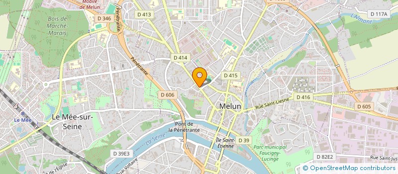 localisation de l'entreprise SO EASY à MELUN