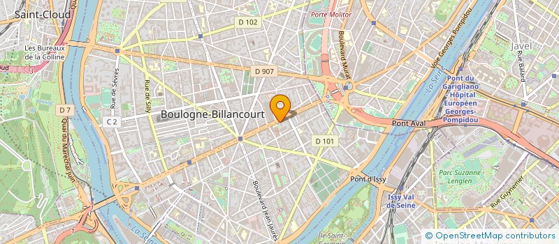 localisation de l'entreprise SO EASY à BOULOGNE-BILLANCOURT