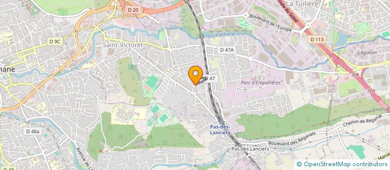 localisation de l'entreprise SO EL SO  SAINT-VICTORET