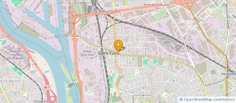 localisation de l'entreprise SO'ENERGY  SAINT-FONS