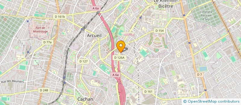 localisation de l'entreprise SO ET FI SOCIETE D'ETUDE ET FINANCEMENT à LE KREMLIN-BICETRE