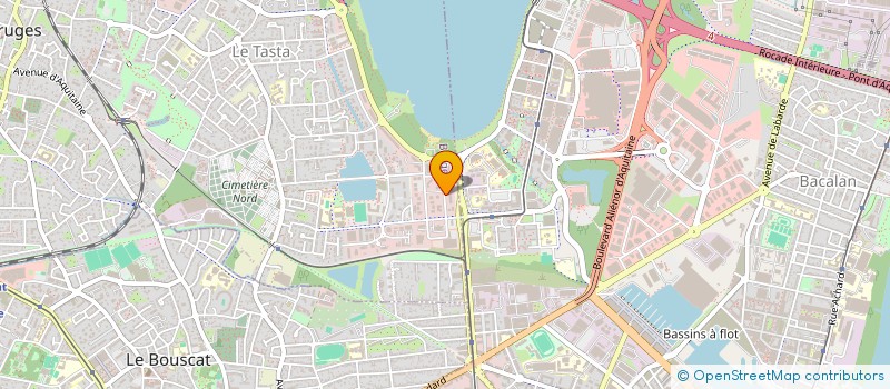 localisation de l'entreprise SO.EX  BORDEAUX