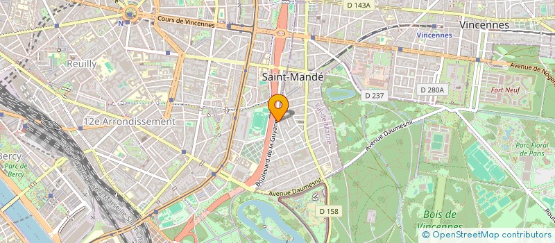 localisation de l'entreprise SO EXPERTISE à SAINT-MANDE