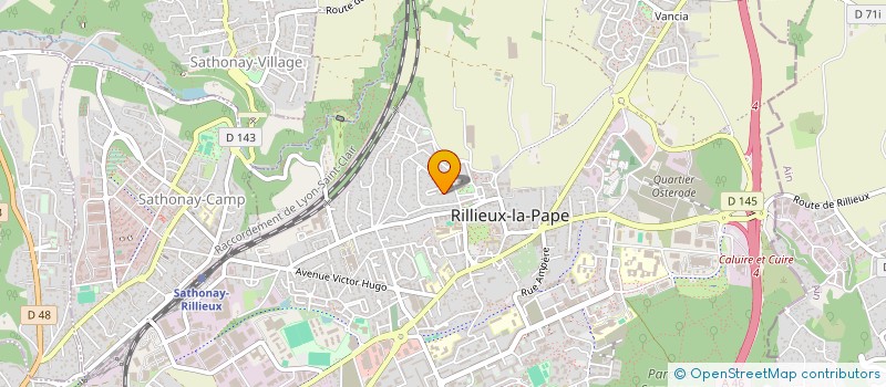 localisation de l'entreprise SO FACTURE à RILLIEUX-LA-PAPE