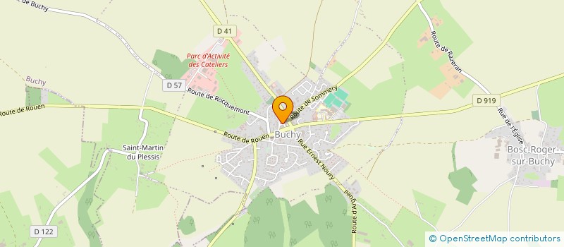 localisation de l'entreprise SO'FAMILY BUCHY  BUCHY