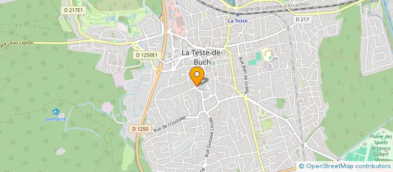 localisation de l'entreprise SO.FI.L'HOSTIS  LA TESTE-DE-BUCH