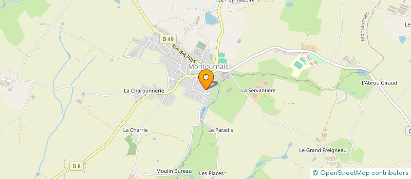 localisation de l'entreprise SO.FI.PREFA à SAINT-MESMIN