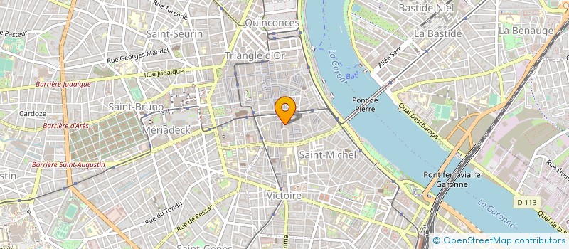 localisation de l'entreprise SO FI SA à BORDEAUX