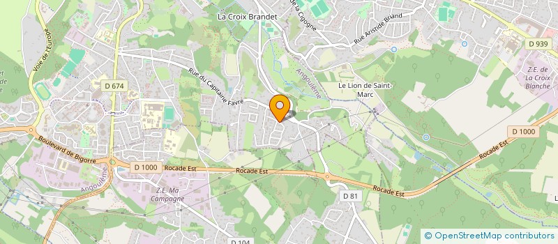 localisation de l'entreprise SO' FIGHT à ANGOULEME