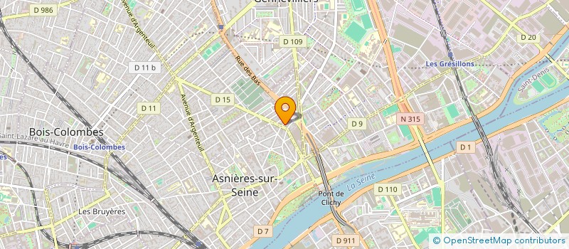 localisation de l'entreprise SO FIRST  ASNIERES-SUR-SEINE