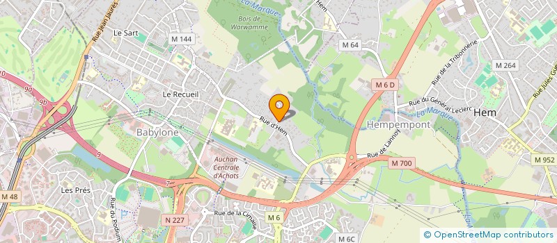 localisation de l'entreprise SO FOCUS  SANGATTE