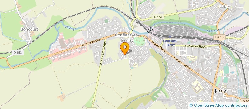 localisation de l'entreprise SO'FORMATION  CONFLANS-EN-JARNISY