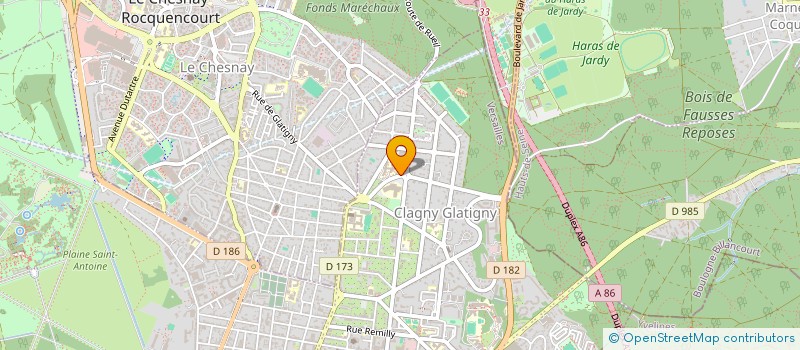 localisation de l'entreprise SO FRENCH  VERSAILLES