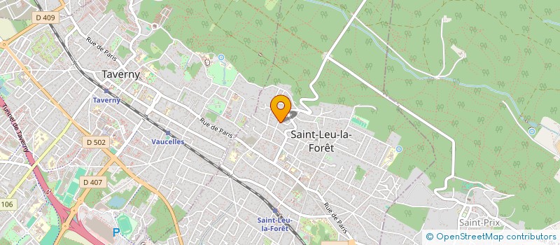 localisation de l'entreprise SO FRENCH CONNECT  SAINT-LEU-LA-FORET