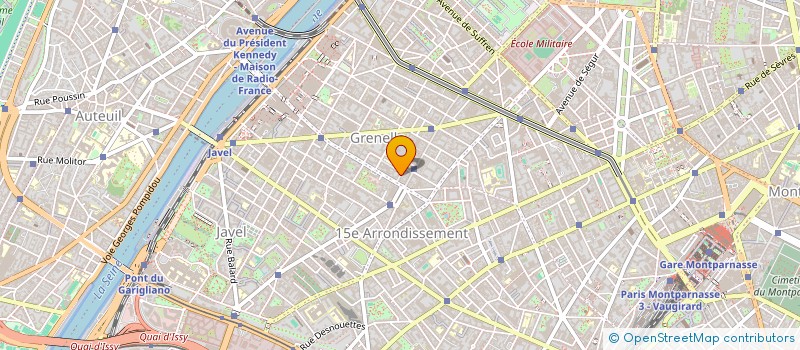 localisation de l'entreprise SO.GA.MAT.  PARIS