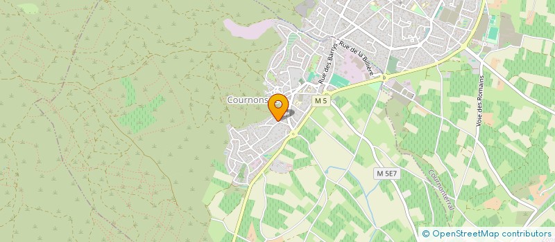 localisation de l'entreprise SO.GE.FONDA  COURNONSEC