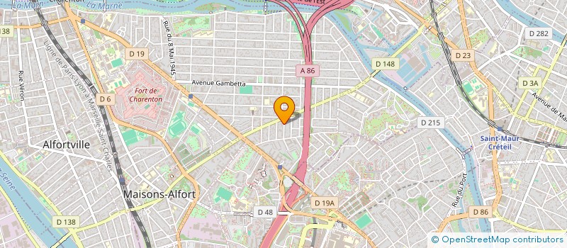 localisation de l'entreprise SO.GE.I. FRANCE  MAISONS-ALFORT