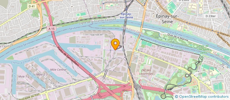localisation de l'entreprise SO.GE.PAL. à GENNEVILLIERS