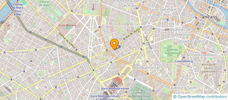 localisation de l'entreprise SO-GE-XA  PARIS