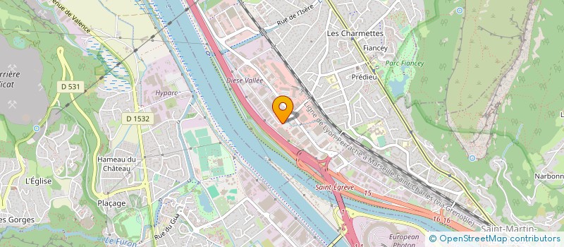 localisation de l'entreprise SO GEN HA à SAINT-EGREVE