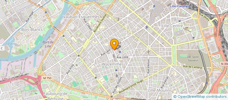 localisation de l'entreprise SO GHOSN à LILLE