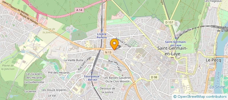 localisation de l'entreprise SO GOOD AGENTS  SAINT-GERMAIN-EN-LAYE