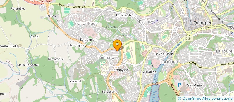 localisation de l'entreprise SO GOOD SEA à QUIMPER