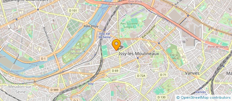 localisation de l'entreprise SO GOOD TRANSPORTS à ISSY-LES-MOULINEAUX