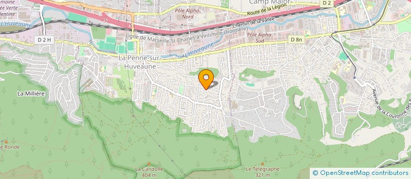 localisation de l'entreprise SO GOODMAN INDUSTRY  LA PENNE-SUR-HUVEAUNE