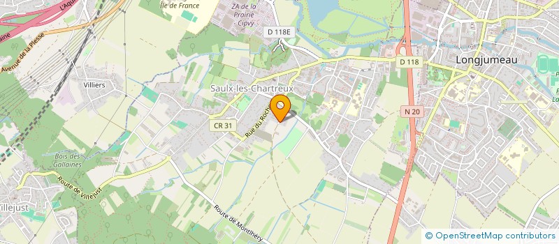 localisation de l'entreprise SO'GREEN à SAULX-LES-CHARTREUX