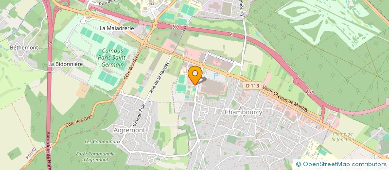 localisation de l'entreprise SO'GWEN AGENCEMENT à CHAMBOURCY