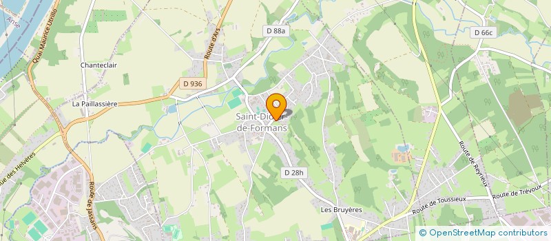 localisation de l'entreprise SO H  SAINT-DIDIER-DE-FORMANS