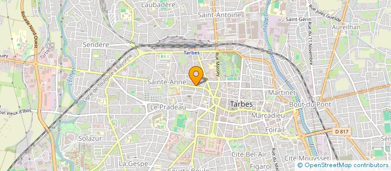 localisation de l'entreprise SO'HAPPY  TARBES