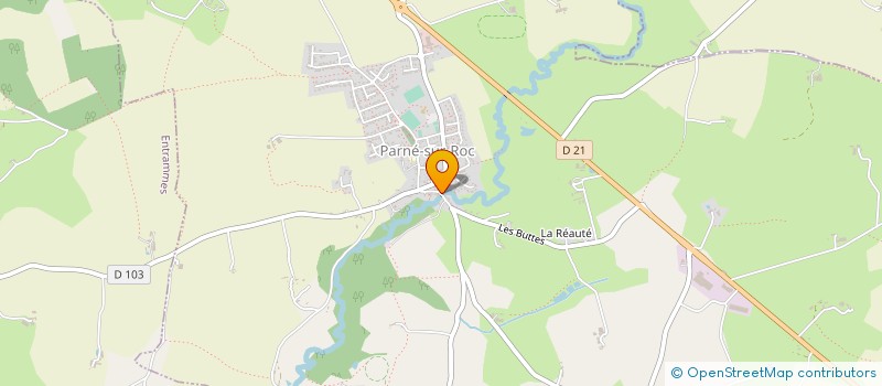 localisation de l'entreprise SO'HELLO à PARNE-SUR-ROC