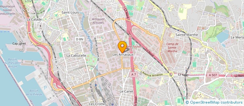 localisation de l'entreprise SO'HOLDING  MARSEILLE