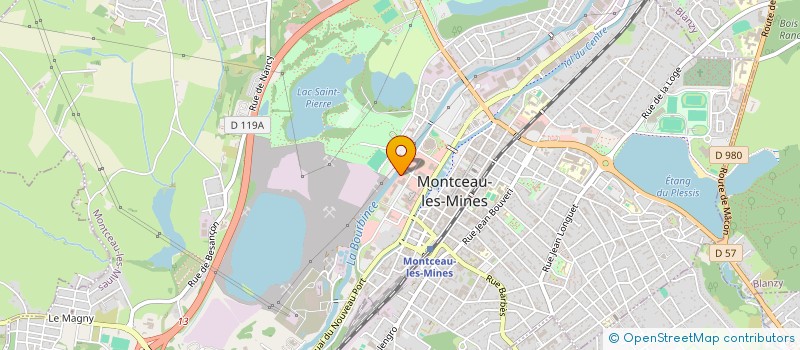 localisation de l'entreprise SO'HOME CONCEPT à MONTCEAU LES MINES