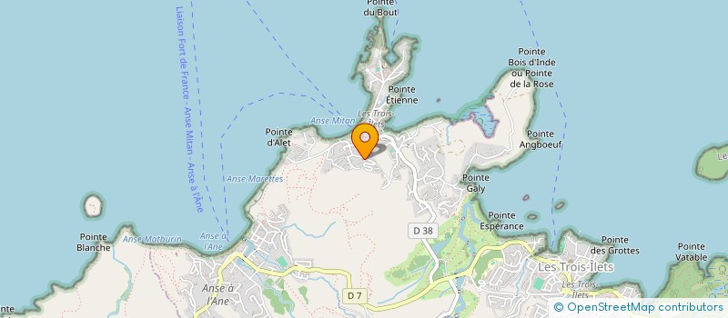 localisation de l'entreprise SO IMMO CARAIBES à LES TROIS-ILETS