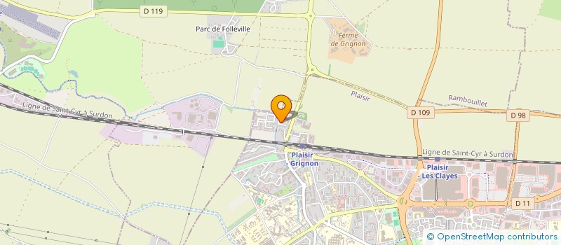 localisation de l'entreprise SO IMMO INVEST 59  PLAISIR