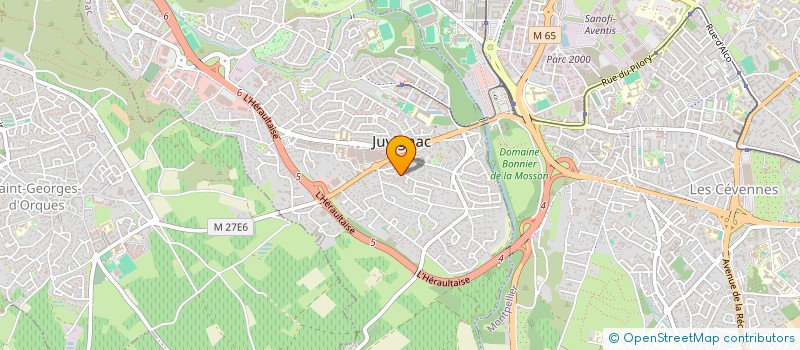 localisation de l'entreprise SO IMO  JUVIGNAC