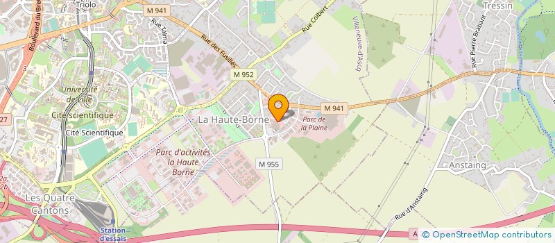 localisation de l'entreprise SO INVEST SAS à VILLENEUVE-D'ASCQ