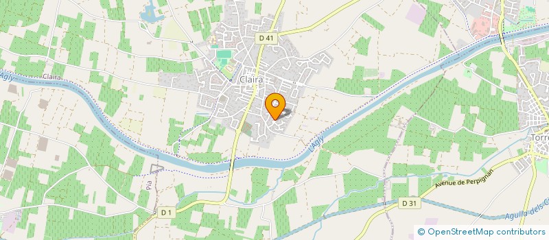 localisation de l'entreprise SO.JE.NEL  CLAIRA