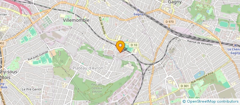 localisation de l'entreprise SO JOY ACADEMY  VILLEMOMBLE