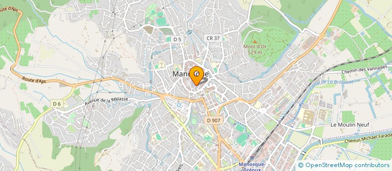 localisation de l'entreprise SO JUICE à MANOSQUE