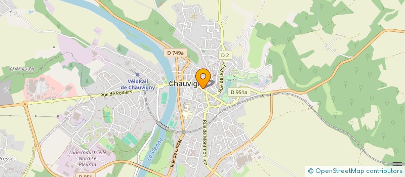 localisation de l'entreprise SO KEB à CHAUVIGNY