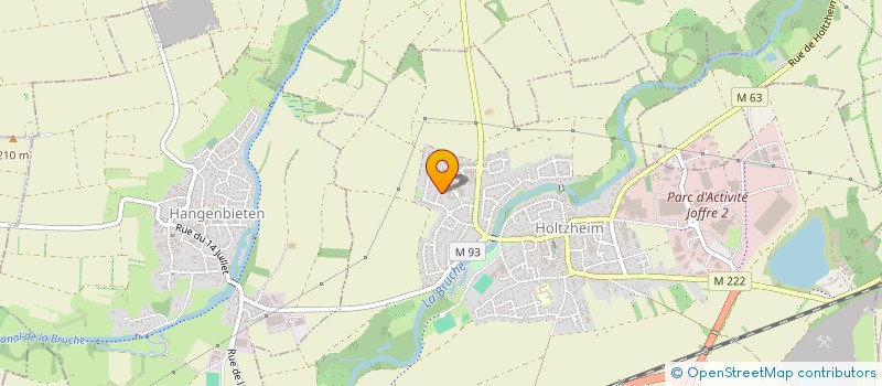 localisation de l'entreprise SO KIWI  HOLTZHEIM