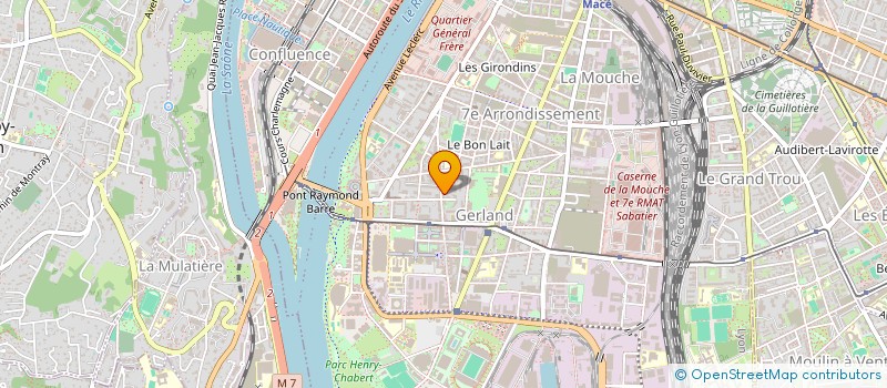 localisation de l'entreprise SO LA BAT  LYON