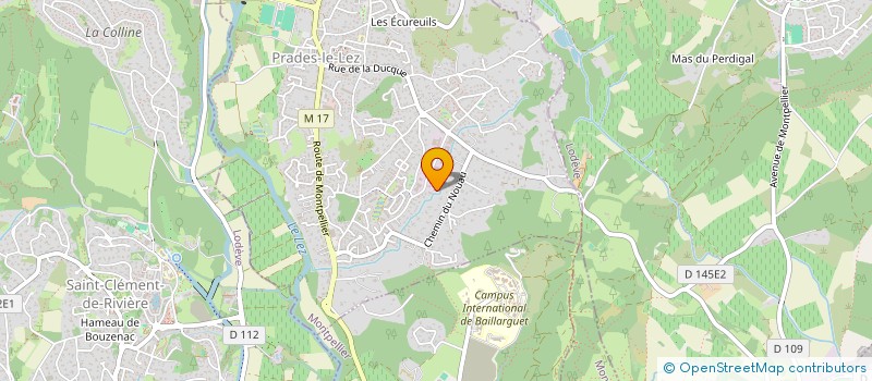 localisation de l'entreprise SO.LA.DI.PAC à PRADES-LE-LEZ