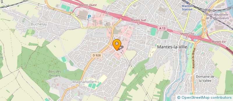 localisation de l'entreprise SO LADY FIT MAGNANVILLE  MAGNANVILLE